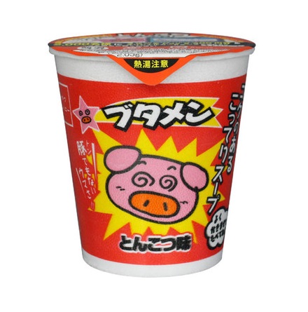 Купить Суп-лапша Cup Noodle Butamen Ramen со вкусом тонкоцу, 30г. 4902775070171 в Красноярске и с доставкой по России, магазин Панда.