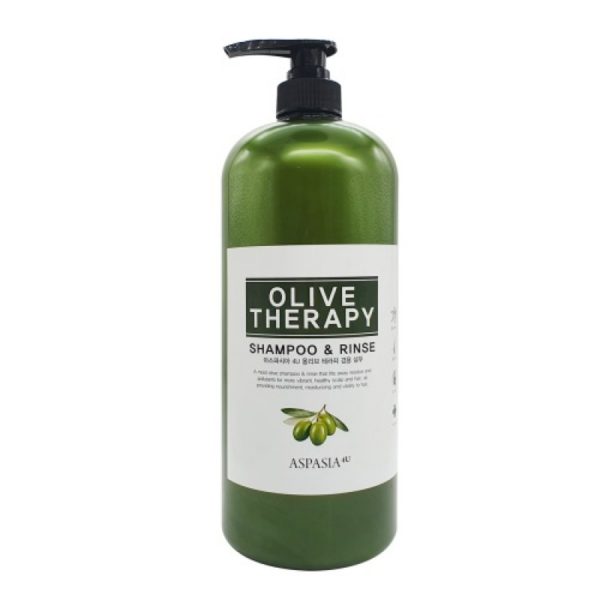 Купить Шампунь-кондиционер для волос Aspasia Olive Therapy с Оливой, 1500мл.  8809213856082 в Красноярске и с доставкой по России, магазин Панда.