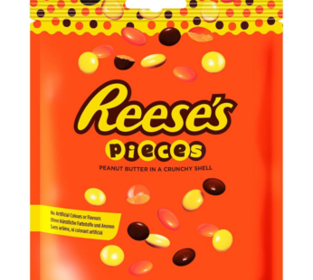 Драже с арахисовым маслом Reese’s pieces Peanut Butter In A Crunchy Shell, 68г.