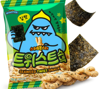 Хрустящие палочки с нори Sweet Monster Seaweed, Корея, 70г.