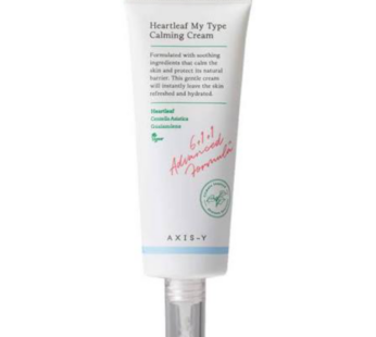 Успокаивающий крем-гель AXIS-Y Heartleaf My-Type Calming Cream, Ю. Корея, 60мл.