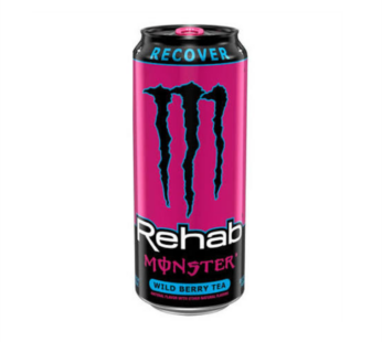 Энергетический напиток с лесными ягодами Monster Rehab Wild Berry, 458мл.