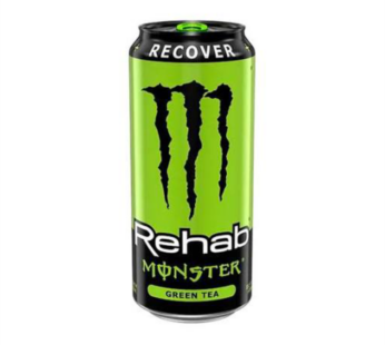Энергетический напиток с зеленым чаем Monster Rehab Green Tea, 458мл.
