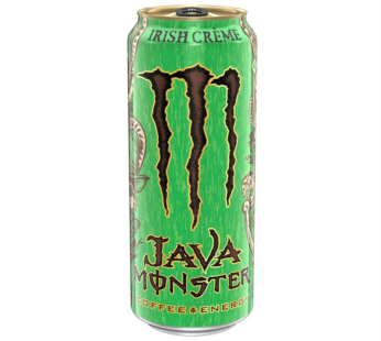 Энергетический напиток со вкусом сливочного ликера Monster Java Irish Cream, 444мл.
