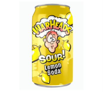 Газ.напиток Warheads Lemon Sour Soda кислый лимон, 355мл.