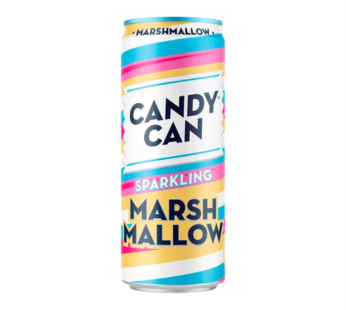Напиток газированный без сахара со вкусом зефира Candy Can Marshmallow, ж/б 330мл.