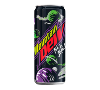 Напиток газированный Mountain Dew Pitch Black, 330мл.