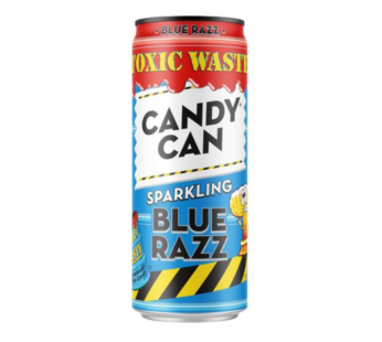 Напиток газированный со вкусом голубой малины Toxic Waste Candy Can Blue Razz, ж/б 330мл.