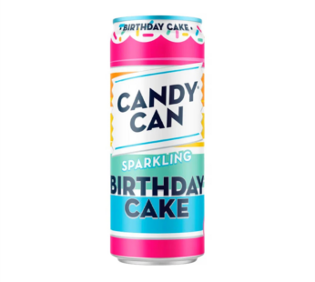 Напиток газированный со вкусом праздничного торта Candy Can Birthday Cake, ж/б 330мл.