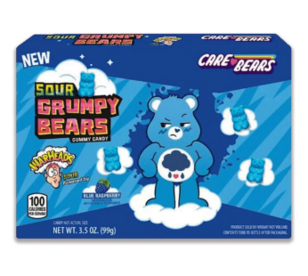 Конфеты жевательные кислые мишки WARHEADS GRUMPY BEARS, 99г.