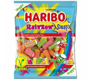 Мармелад кислый HARIBO Радуга Rainbow Sour, 160г.